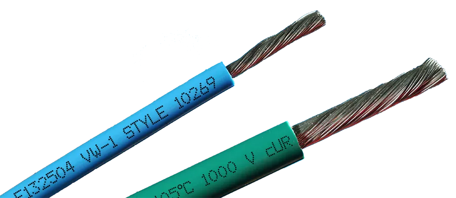 UL and/or CSA Approved Cables: Style 10269 I A/B