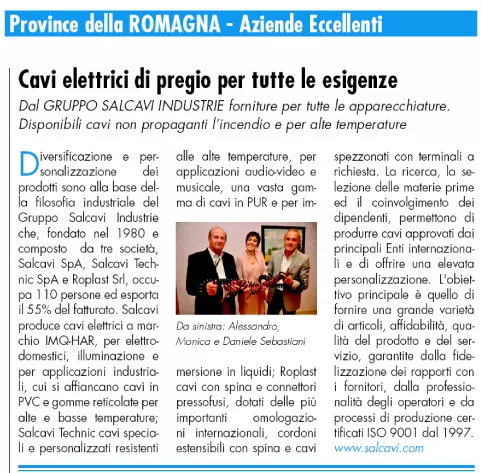 Interview in der italienischen Wirtschaftstageszeitung „Il Sole 24 Ore“ vom 14. Januar 2014