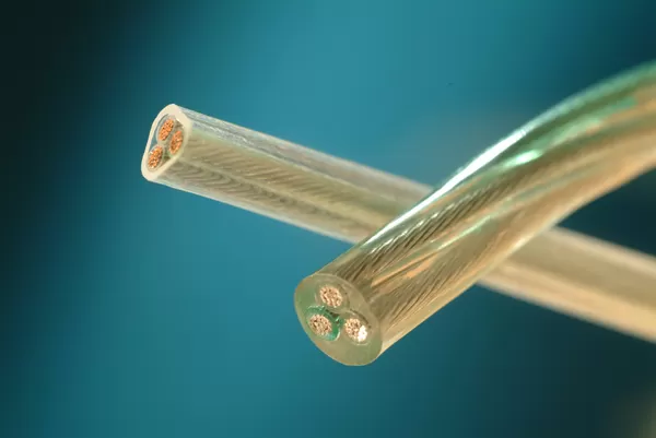 Transparent Lighting Cables UL + CSA + CE 105°C 300 V