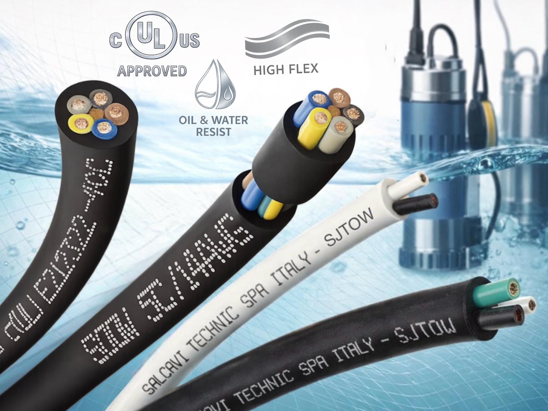 SJOOW / SJTW / SJTOW / SOOW Cables