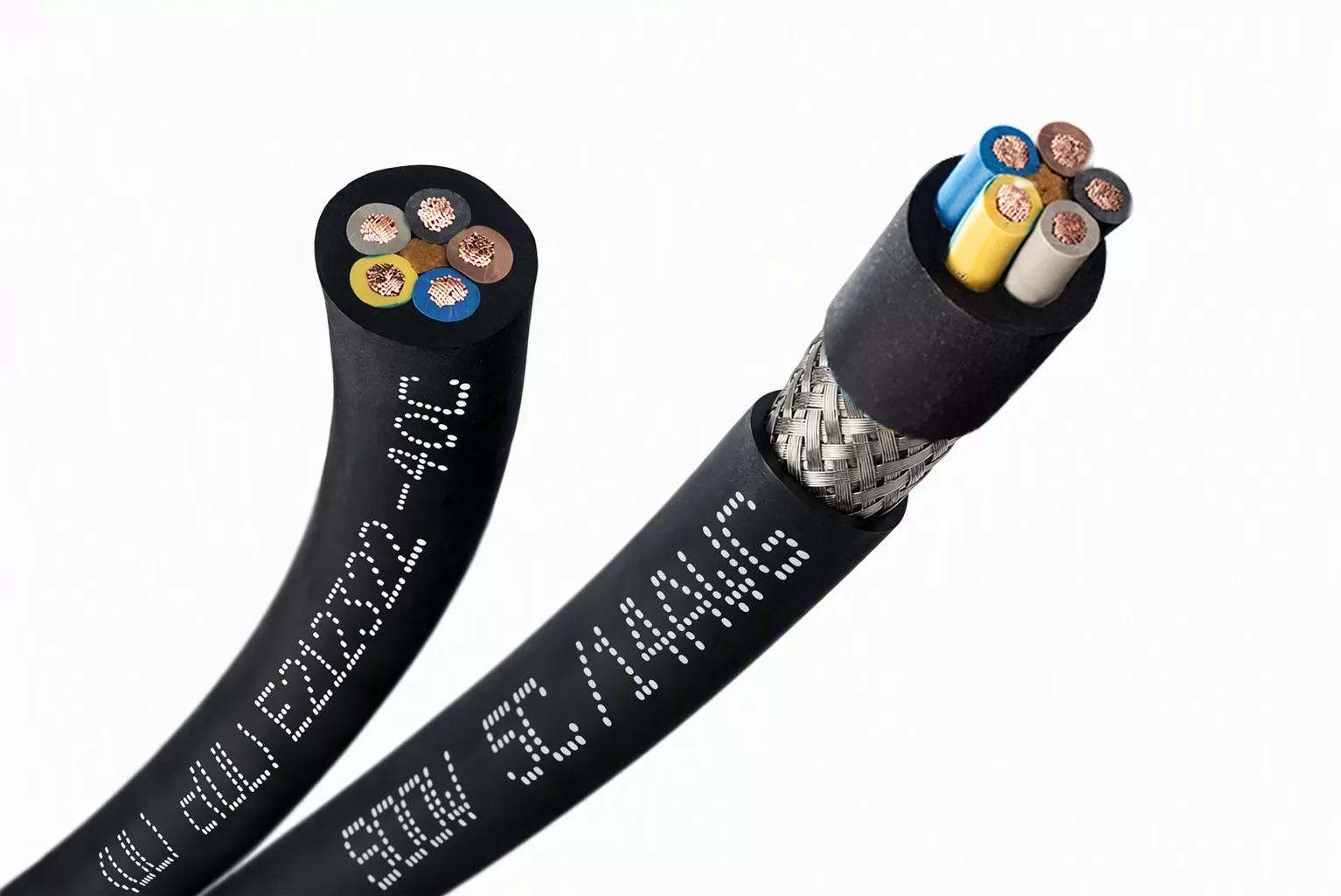 Shielded Flexible-cords:  de Salcavi SpA