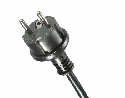 Fiche schuko Anti-éclaboussure avec Double Contact de masse R4A