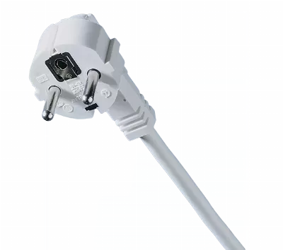 Schukostecker mit Doppelschutzkontakt R4