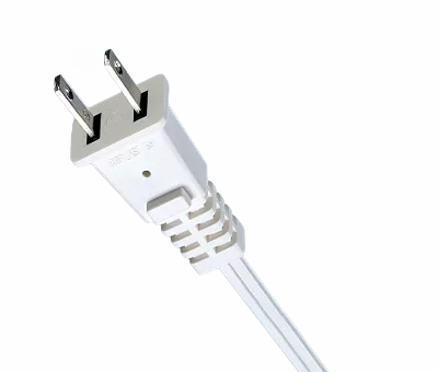 Nicht polarisierter zweipoliger amerikanischer Stecker R21