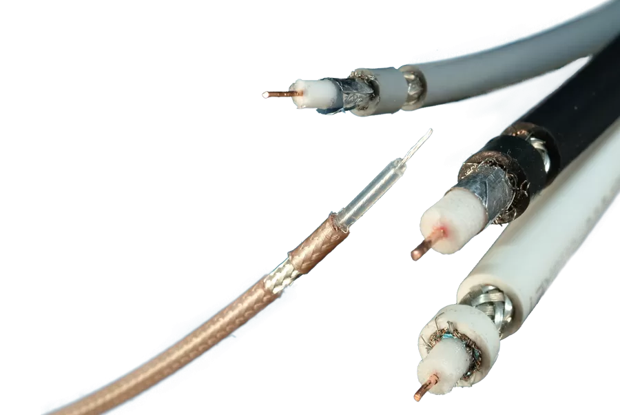 Audio and Video Cables: 75 OHM coaxial cables