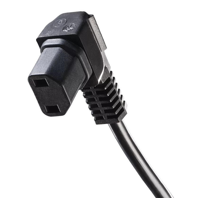 Connettori: Connettore IEC Angolato Bipolare R26