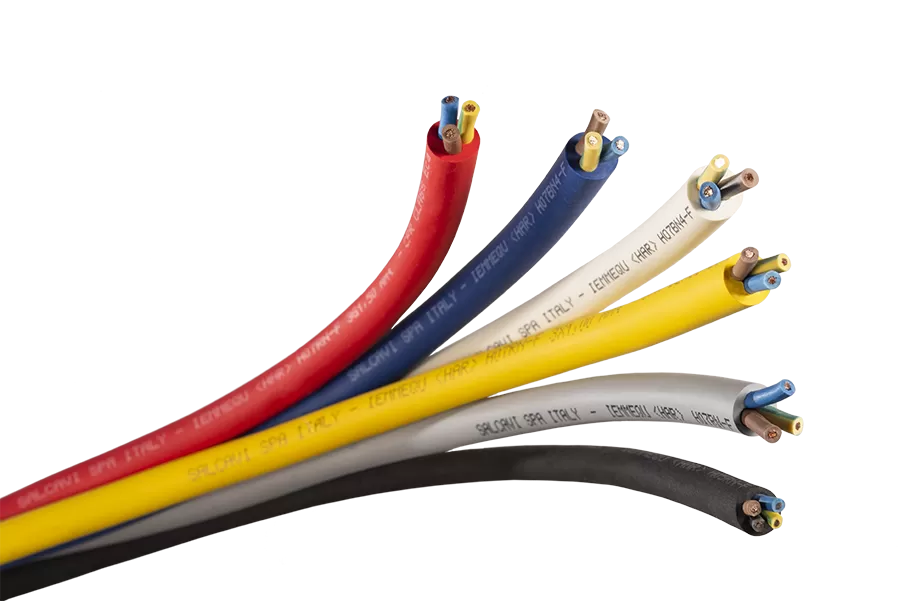 Cables IMQ-HAR de goma